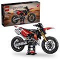 LEGO Ducati Desmo450 MX Factory Technic Motorbike Model Kit 457 Pieces 42238