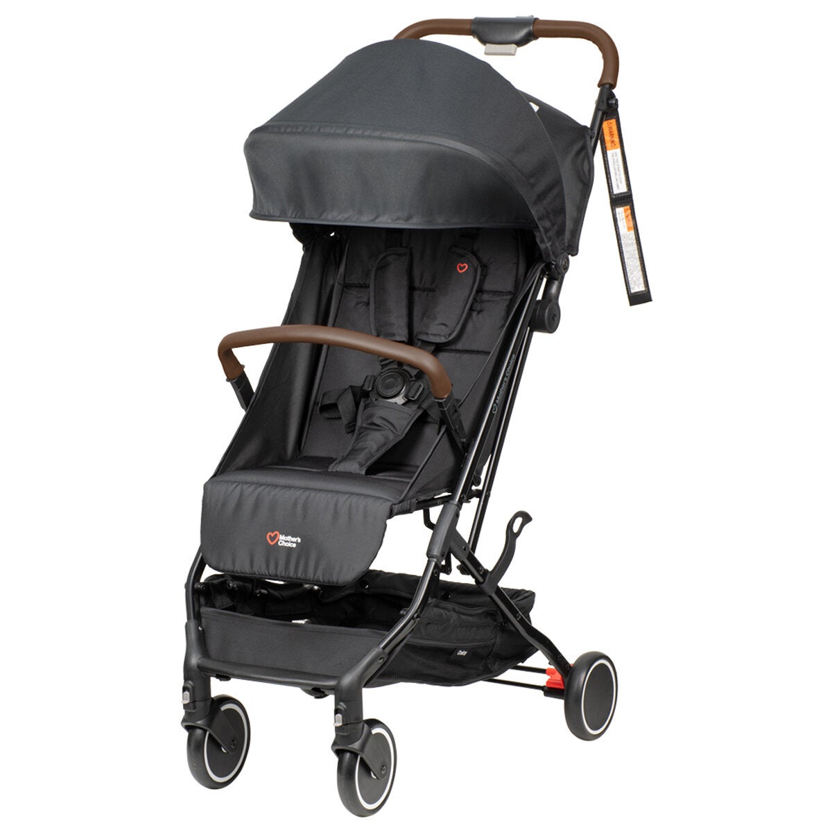 Mothers Choice Daisy Lightweight Baby Pram Compact Fold 17kg 5 Point Harness — image 7