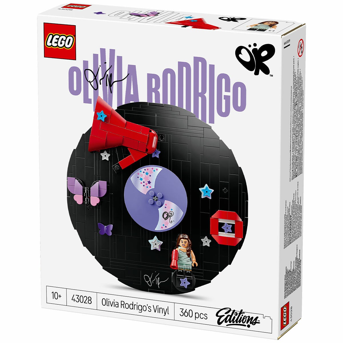 LEGO Olivia Rodrigo's Vinyl Record Editions Model Kit With Minifigure 43028 — image 6