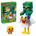 LEGO Chicken Jockey Minecraft Buildable Figure Playset 21582