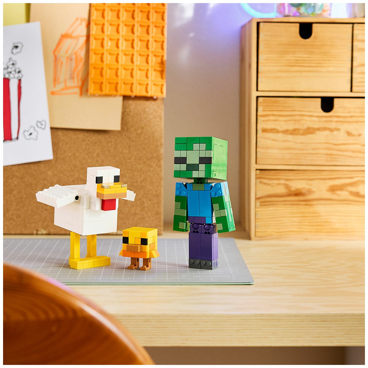 LEGO Chicken Jockey Minecraft Buildable Figure Playset 21582 — image 4