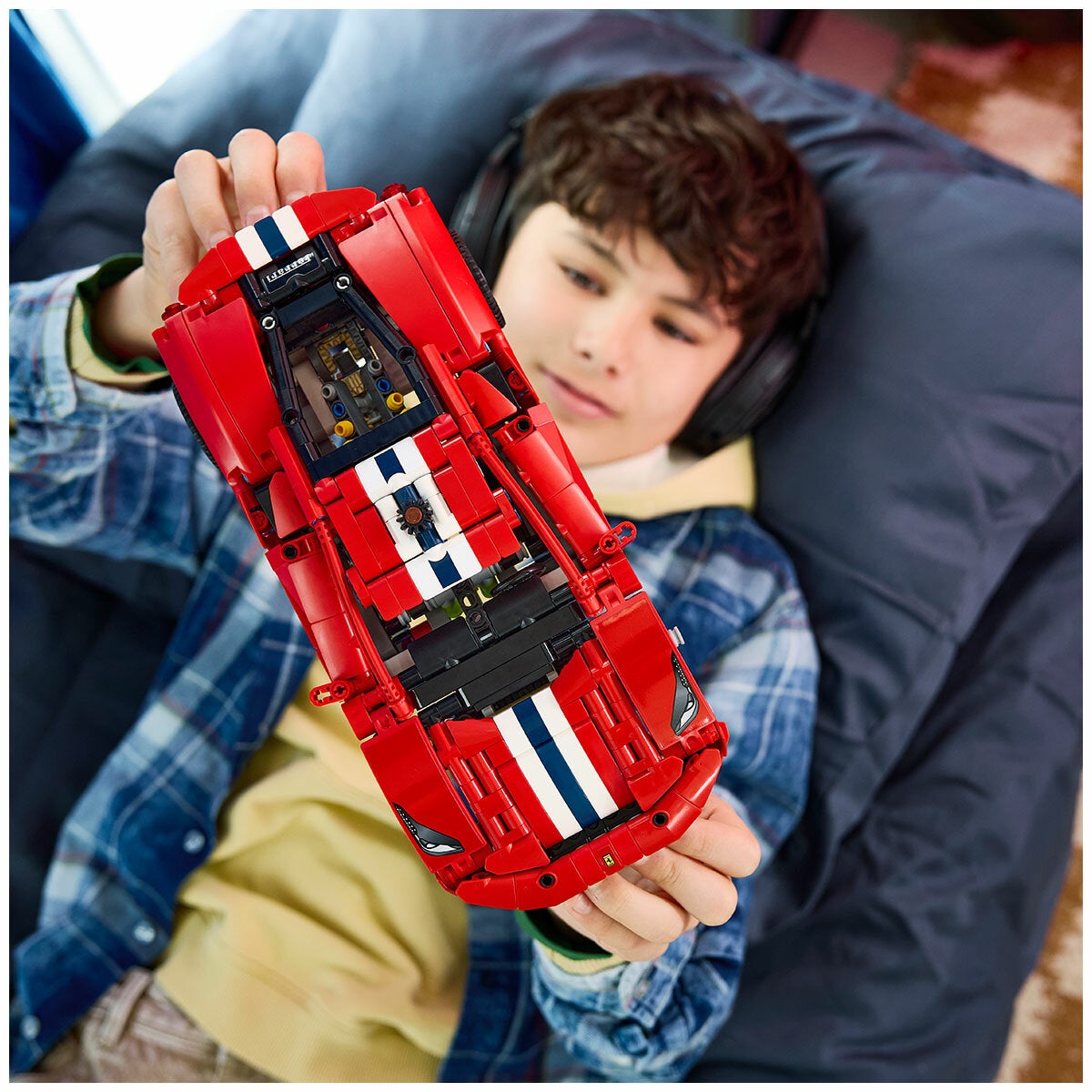 LEGO Ferrari 488 Pista Technic Sports Car Model Kit 42235 — image 7