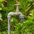 Pope 18mm Universal Tap Adaptor - ABS Plastic, Grey, Outdoor