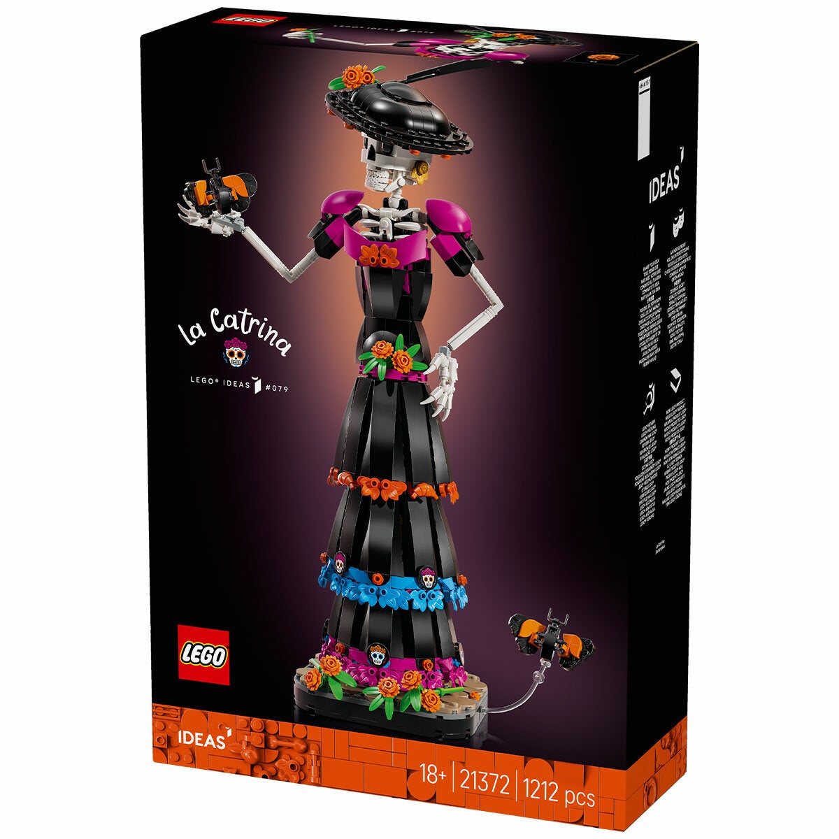 LEGO La Catrina Ideas Skeleton Figure Buildable Decoration 21372 — image 8