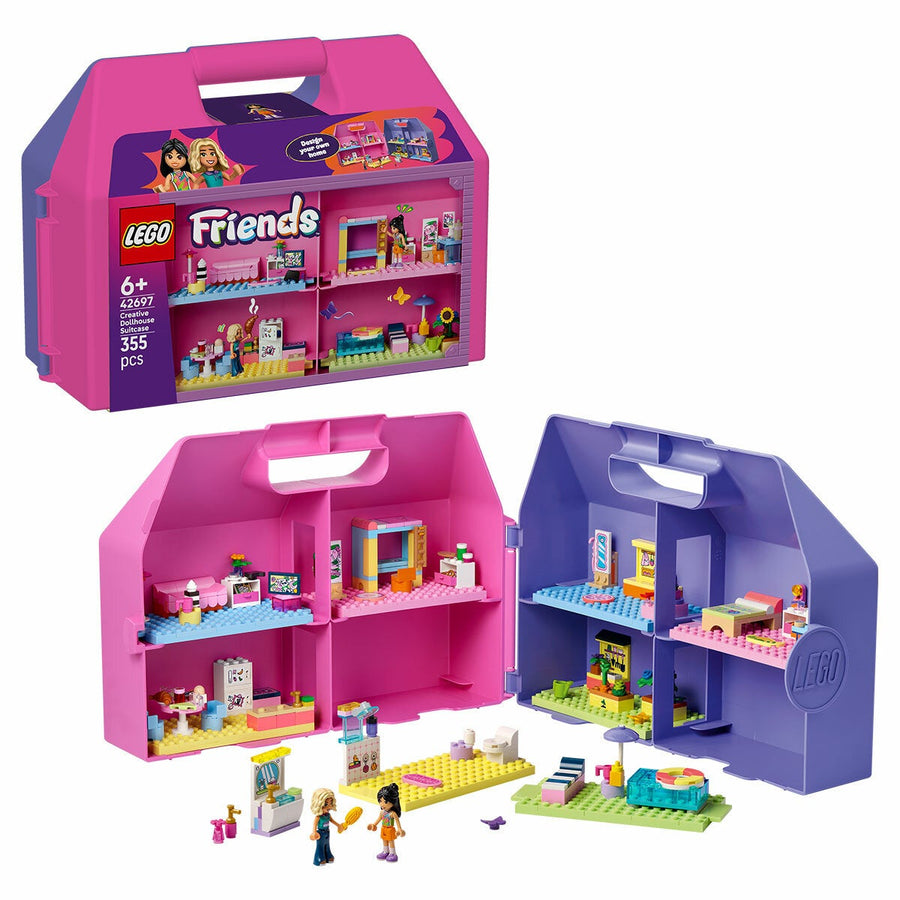 LEGO Creative Dollhouse Suitcase Friends Portable Doll House Playset 42697