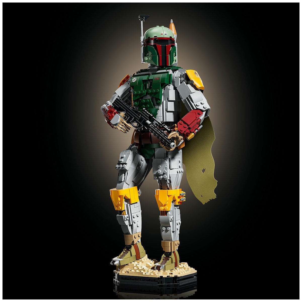 LEGO Boba Fett Star Wars Buildable Statue With Fabric Cape 75455 — image 2