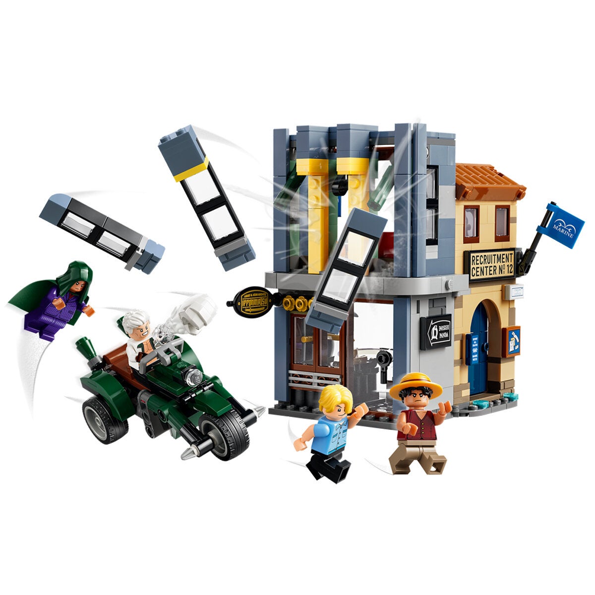 LEGO Showdown With Captain Smoker One Piece Diorama Playset 547 Pieces 75642 — image 7