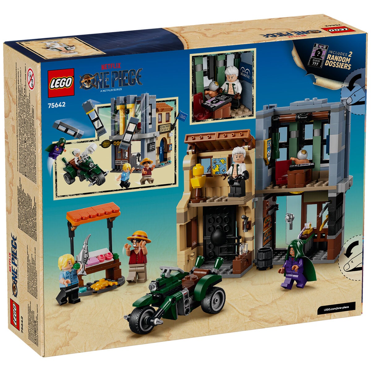 LEGO Showdown With Captain Smoker One Piece Diorama Playset 547 Pieces 75642 — image 3