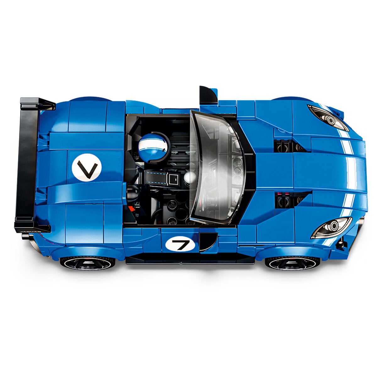 LEGO Jaguar Project 7 And Land Rover Defender Speed Champions Car Model Kit 77264 — image 8
