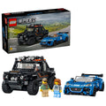 LEGO Jaguar Project 7 And Land Rover Defender Speed Champions Car Model Kit 77264