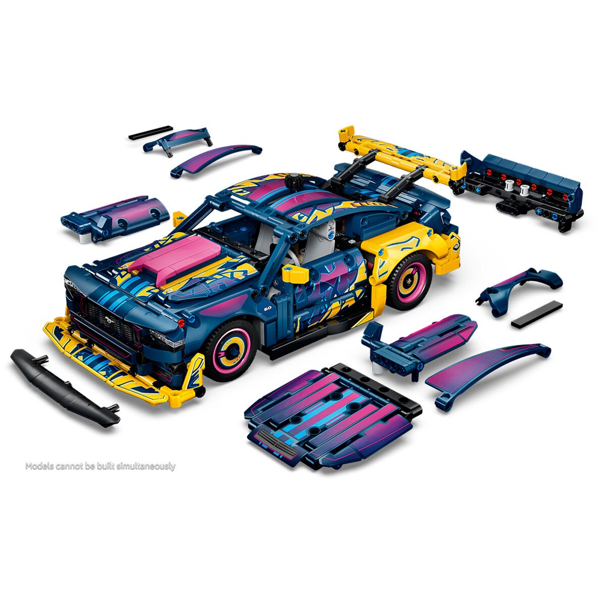 LEGO Ford Mustang GT Custom Garage Technic Car Model Kit 973 Pieces 42236 — image 7
