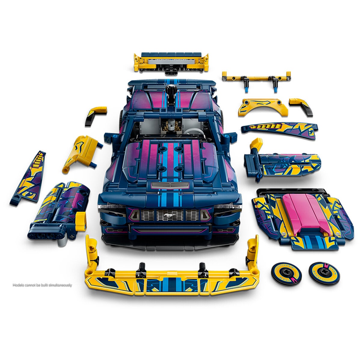 LEGO Ford Mustang GT Custom Garage Technic Car Model Kit 973 Pieces 42236 — image 3