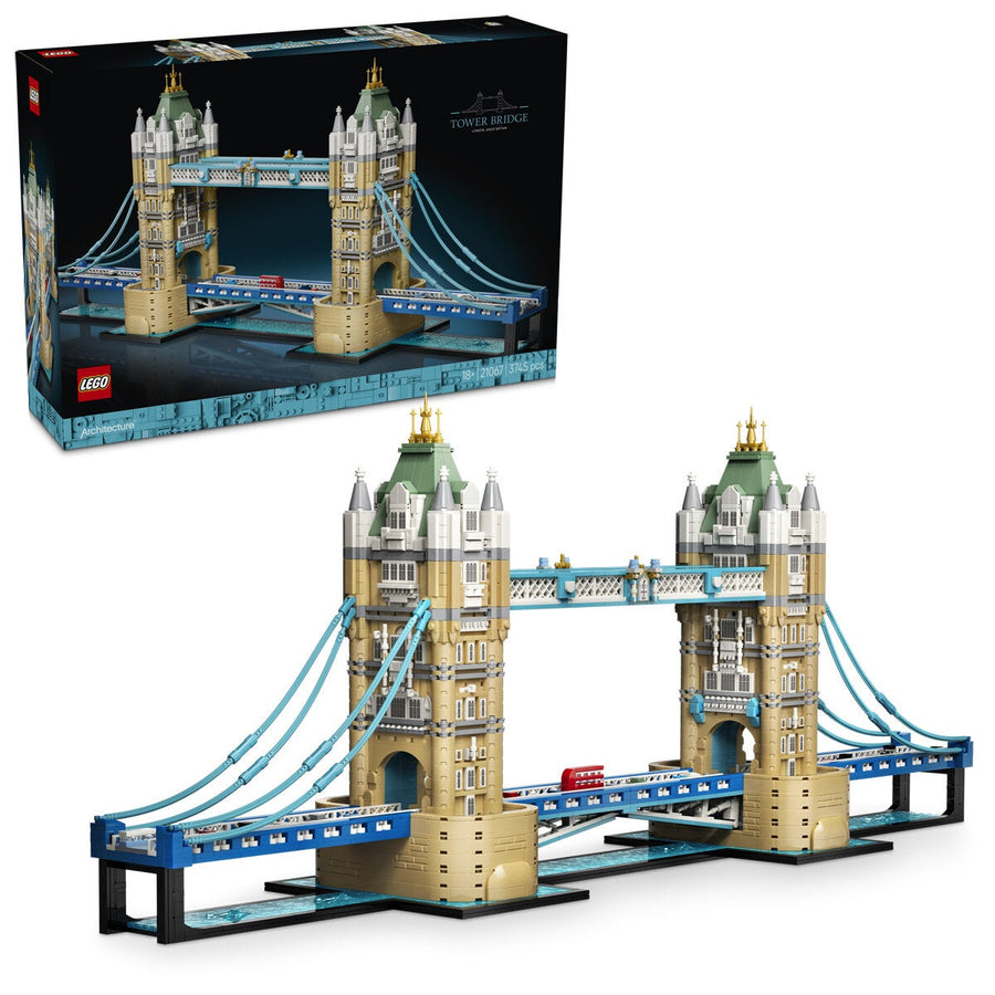 LEGO Tower Bridge 3745 Piece Architecture Model Kit Collectible 21067