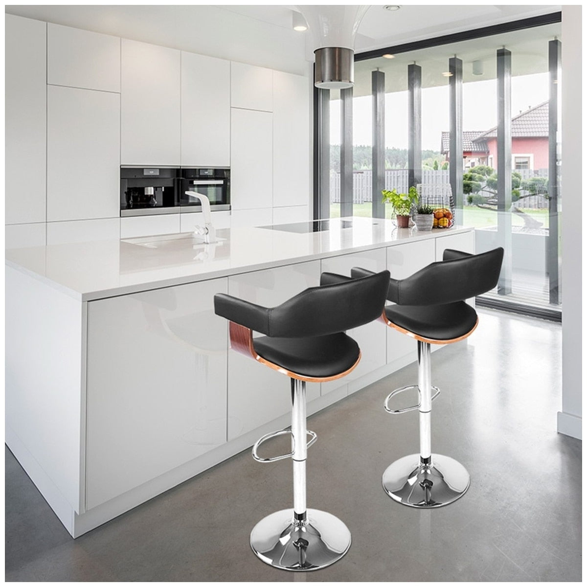 Artiss Selina Black Barstool 1 Pack - SuperSaverAU - view 3
