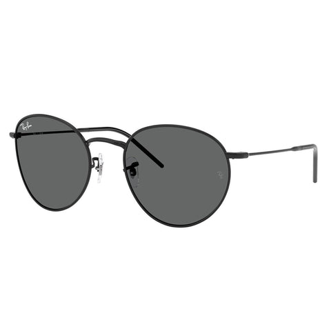 Ray-Ban 53mm Black Sunglasses Phantos Shape Dark Grey Lens Men's RBR0103S