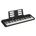 Portable Electronic Keyboard with 61 Full-Size Keys, 60 Practice Songs and Headphone Output, Casio CT-S200BK