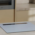 Haier 60cm 500 Series induction cooktop - Flexi Zone, Wi-Fi, hood to hob pairing, grey glass - HCI604FTG4