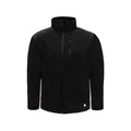 Citeco Mens Soft Shell Jacket, Fleece-Lined, Full Zip, Black - Size L