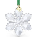 Swarovski 2026 Crystal Snowflake Christmas Ornament, Green Ribbon and 192 Facets — image 6