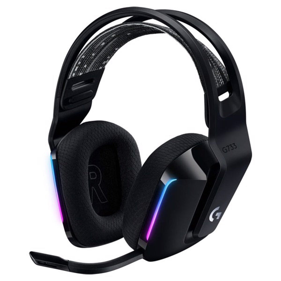 Logitech G733 Black Wireless RGB Gaming Headphones 29 Hour Battery