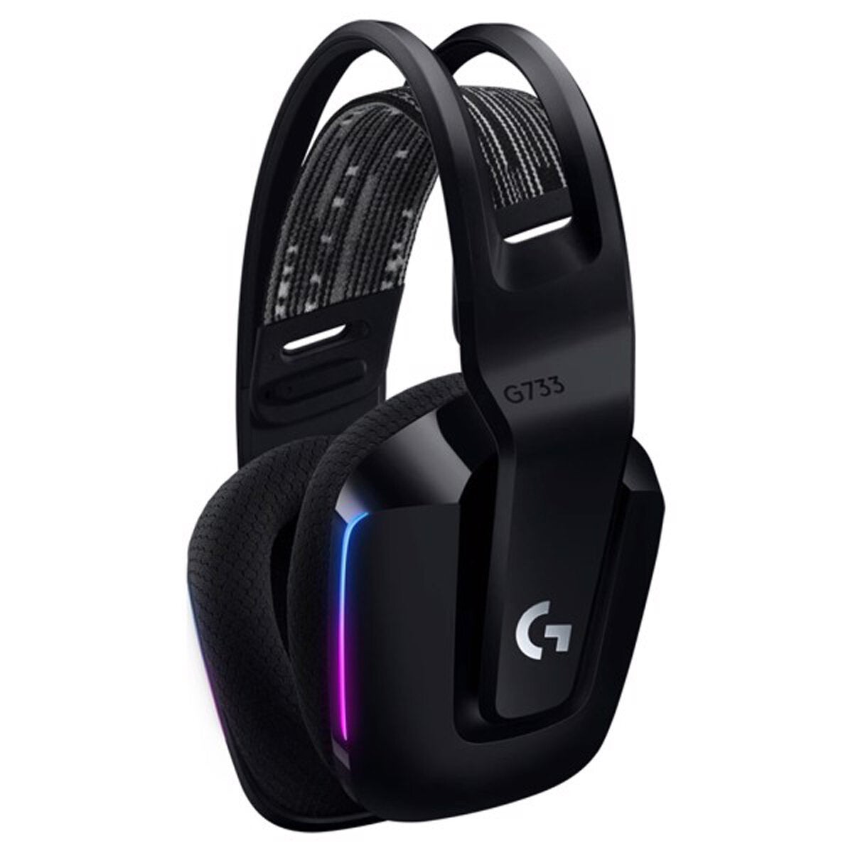 Logitech G733 Black Wireless RGB Gaming Headphones 29 Hour Battery — image 2