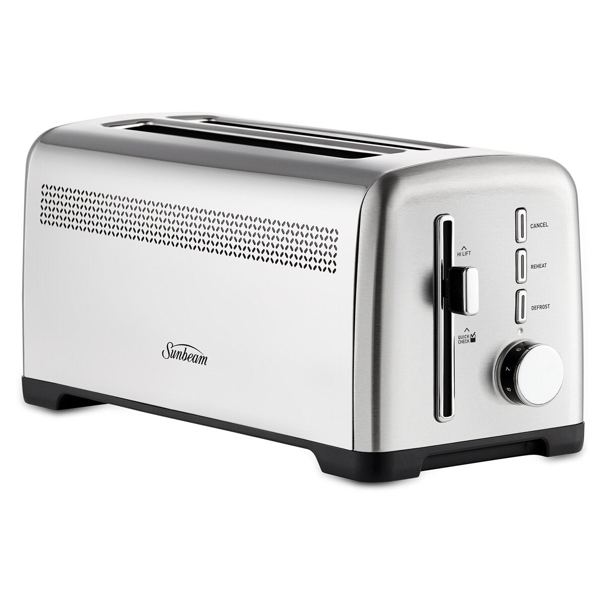 Sunbeam 4 Slice Long Slot Toaster 9 Browning Settings Stainless Steel TAM1003SS — image 4