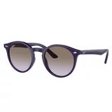 Ray-Ban Kids RJ9064S Phantos Shades 44mm Injected Violet Frame Key Bridge — image 7