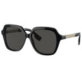 Burberry Women's Joni BE4389 Square Shades 55mm Black Frame Made in Italy