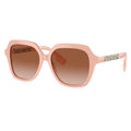 Burberry Women's Joni BE4389 Square Shades 55mm Acetate with Check Temples — image 2