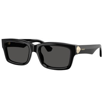 Burberry Women's Rectangle Sunglasses BE4443 Dark Grey Lenses Acetate Frame — image 4