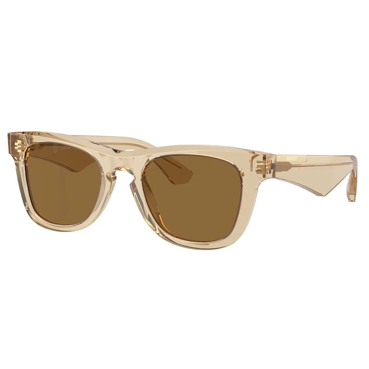 Burberry BE4426 Sunglasses Men's Square Frame, Trench Beige with Key Bridge — image 5
