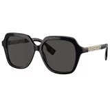 Burberry Women's Joni BE4389 Square Shades 55mm Black Frame Made in Italy — image 7