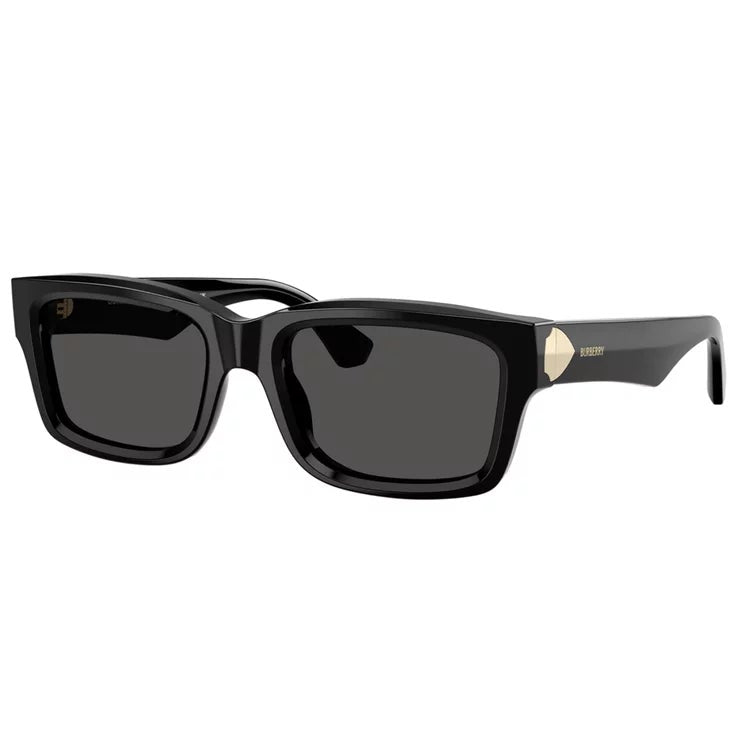 Burberry Women's Rectangle Sunglasses BE4443 Dark Grey Lenses Acetate Frame — image 6