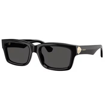 Burberry Women's Rectangle Sunglasses BE4443 Dark Grey Lenses Acetate Frame — image 8