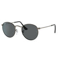Ray-Ban Men's RB3447 Antiqued Round Shades 47mm Metal Frame Made in Italy — image 4