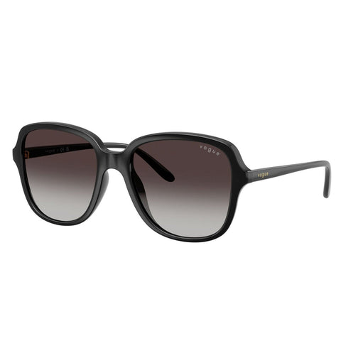 Vogue Women's Sunglasses VO5601SF Grey Gradient Lenses Polished Black Square
