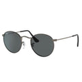 Ray-Ban Men's RB3447 Antiqued Round Shades 47mm Metal Frame Made in Italy — image 6