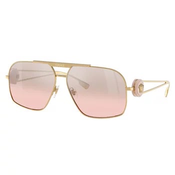 Versace Men's VE2269 Irregular Shades 62mm Steel Frame Made in Italy — image 8