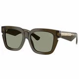 Burberry Women's BE4453F Square Shades 54mm with Check Metal Temple Detail — image 7