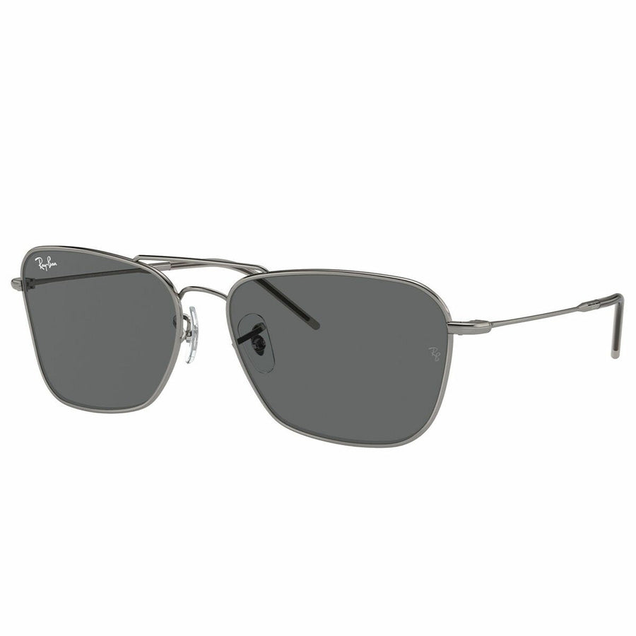 Ray-Ban Men's Caravan Reverse RBR0102S Square Metal Shades 61mm Eye Size