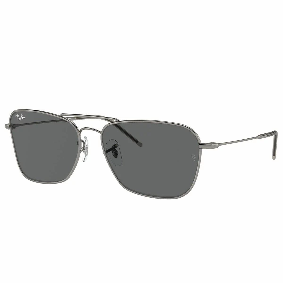 Ray-Ban Men's Caravan Reverse RBR0102S Square Metal Shades 61mm Eye Size — image 5