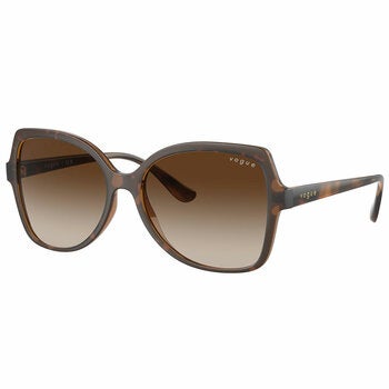 Vogue Women's Dual Tone Brown Sunglasses VO5488S Gradient Lenses Injected Frame — image 4