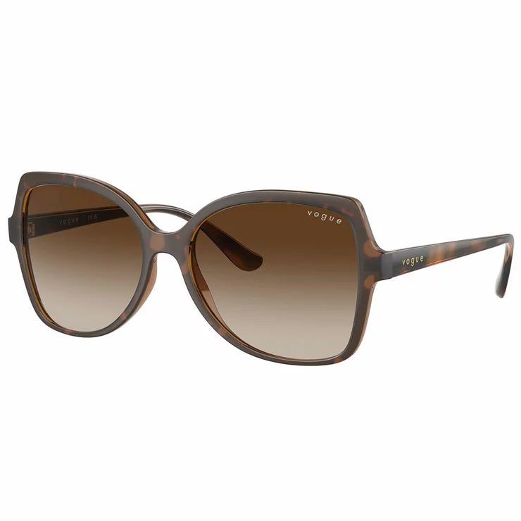 Vogue Women's Dual Tone Brown Sunglasses VO5488S Gradient Lenses Injected Frame — image 6