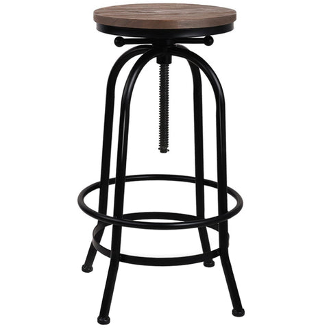 Artiss Retro Rustic Vintage Barstool - SuperSaverAU - view 1