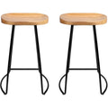 Artiss Vintage Tractor Barstool Retro 2 Pack - SuperSaverAU - view 2