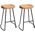 Artiss Vintage Tractor Barstool Retro 2 Pack - SuperSaverAU - view 3