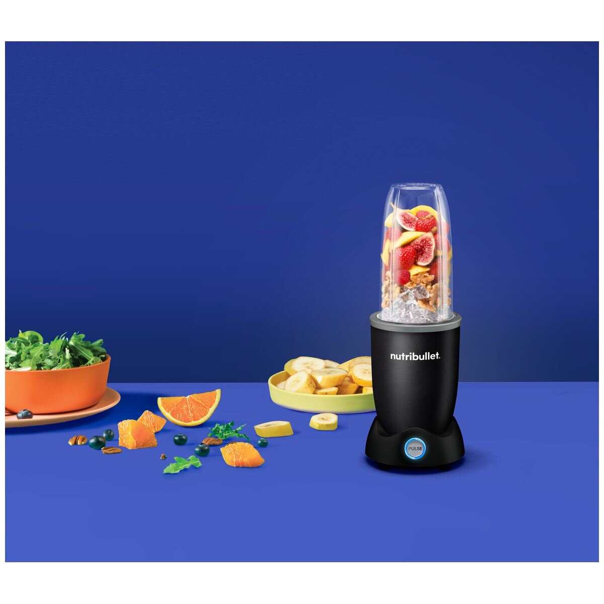 NutriBullet Pro+ 1200 Blender 1200W - 900ml and 700ml Cups, Black - N12-1007MK