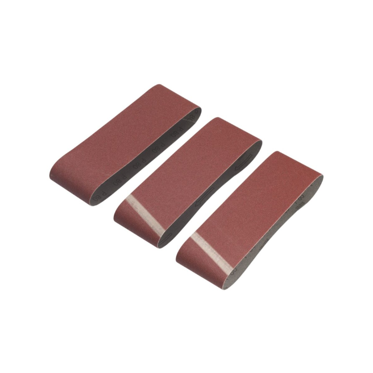 Irwin Sanding Belt 3 Pack - 75 x 533mm - 80 Grit - Woodworking & Metalworking - SuperSaverAU - view 2