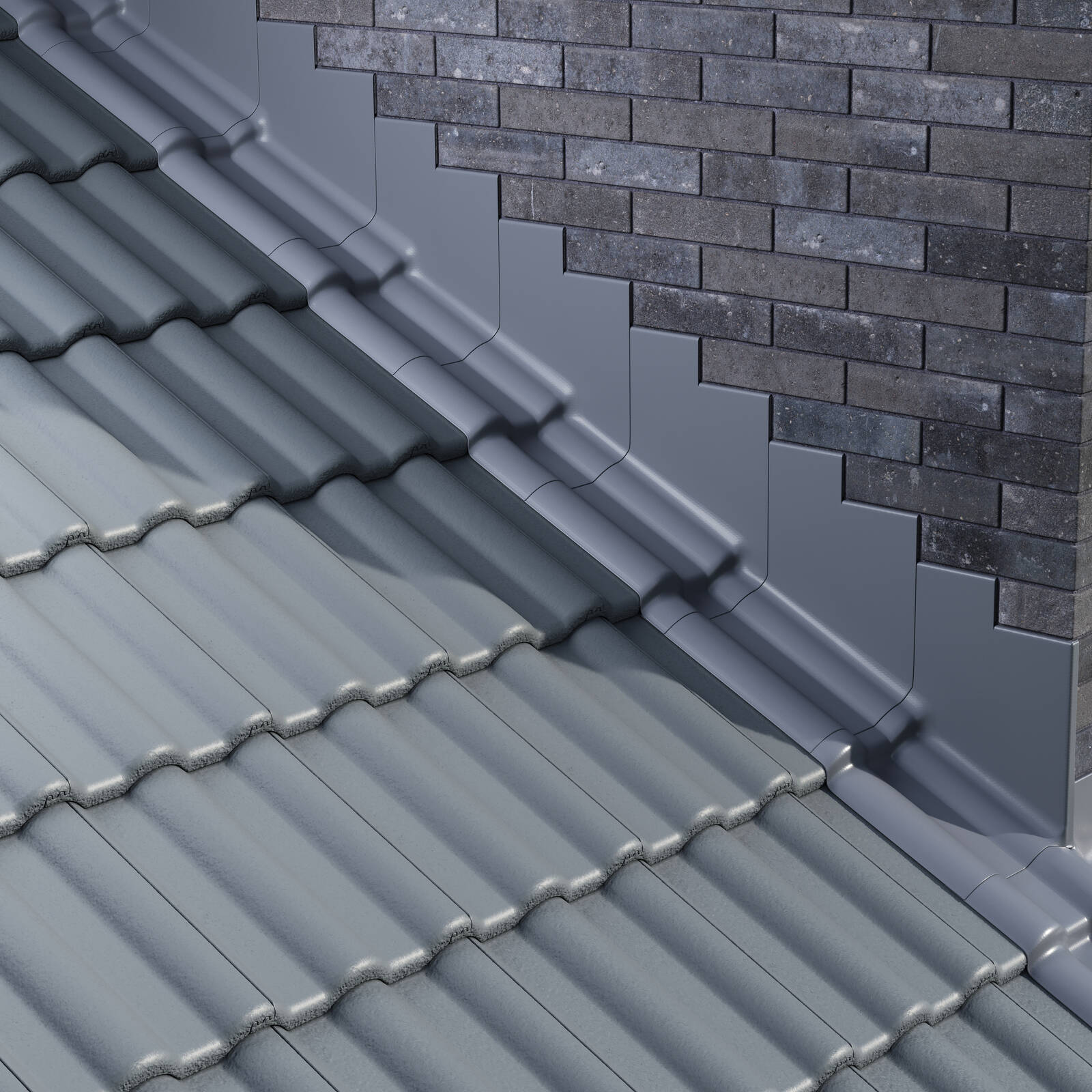 Wakaflex 280mm x 5m Lead Grey Lead-Free Roll Flashing
