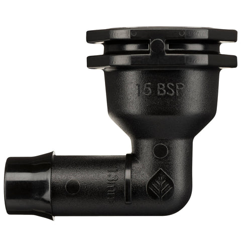 Pope 13 x 15mm Barbed Female Threaded Elbow - Single